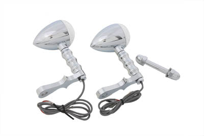 LED Bullet Turn Signal Set with Headlamp Mount 0 /  Custom application