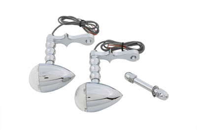 LED Bullet Turn Signal Set with Headlamp Mount 0 /  Custom application