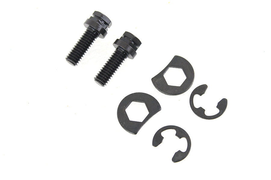 Exhaust Pipe Locking Bolt Mounting Kit Black Oxide Plated 1966 / 1984 FL 1971 / 1984 FX