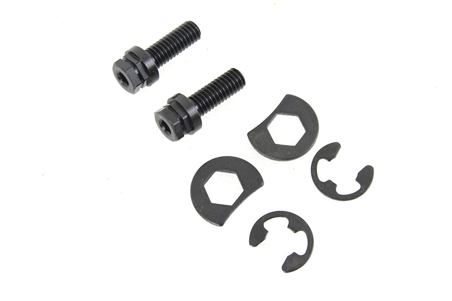 Exhaust Pipe Locking Bolt Mounting Kit Black Oxide Plated 1966 / 1984 FL 1971 / 1984 FX
