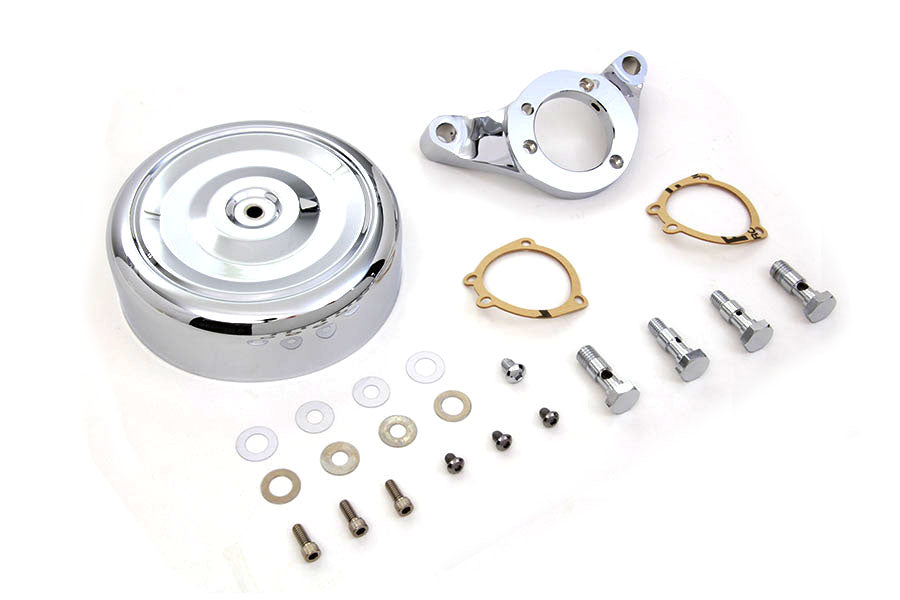 Chrome Wyatt Gatling Air Cleaner Assembly 1993 / 2007 FXST 1993 / 2007 FXD