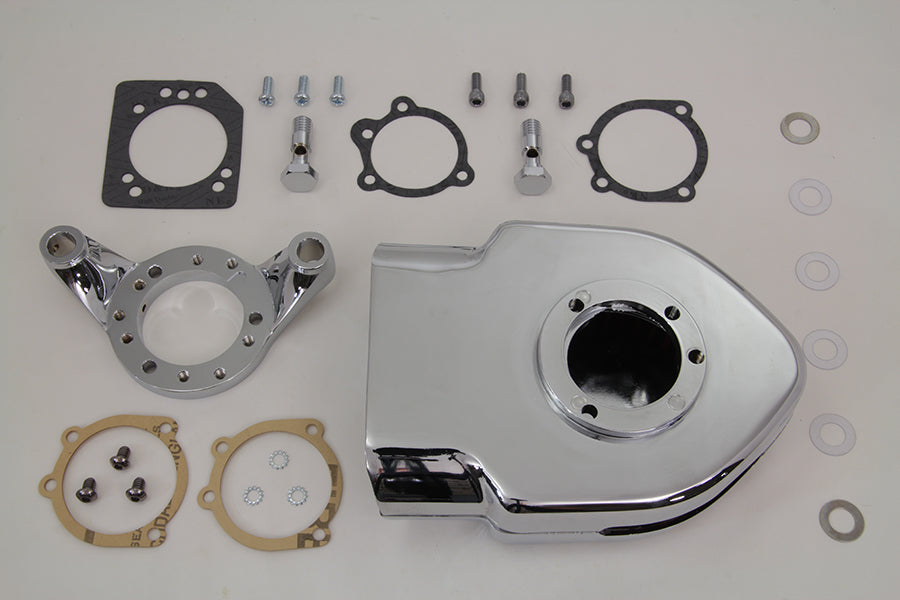 Chrome Wyatt Gatling Air Cleaner Kit 1991 / UP XL