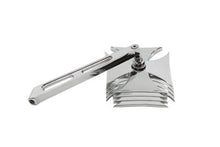 Load image into Gallery viewer, Chrome Maltese Mirror with Billet Girder Stem 1965 / UP All models for left or right side application
