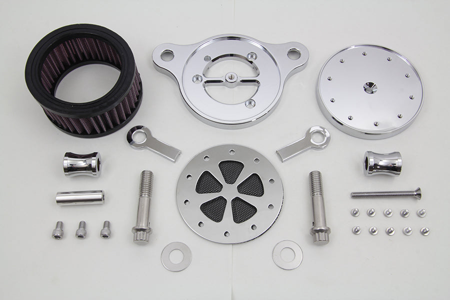 Wyatt Gatling Air Cleaner Kit Chrome 1991 / UP XL
