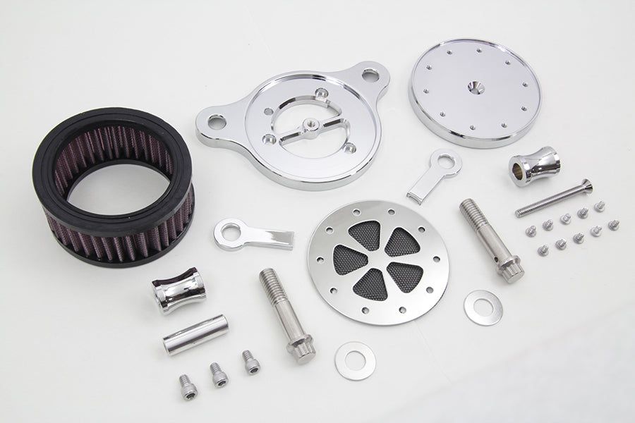 Wyatt Gatling Air Cleaner Kit Chrome 1991 / UP XL