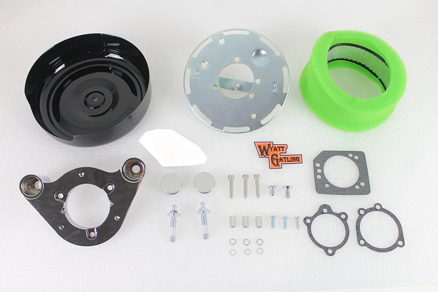 8 Air Cleaner Kit Black 2008 / UP FLH