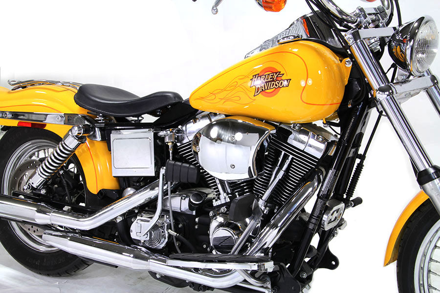 Chrome Wyatt Gatling Air Cleaner Assembly 1993 / 2007 FXST 1993 / 2007 FXD