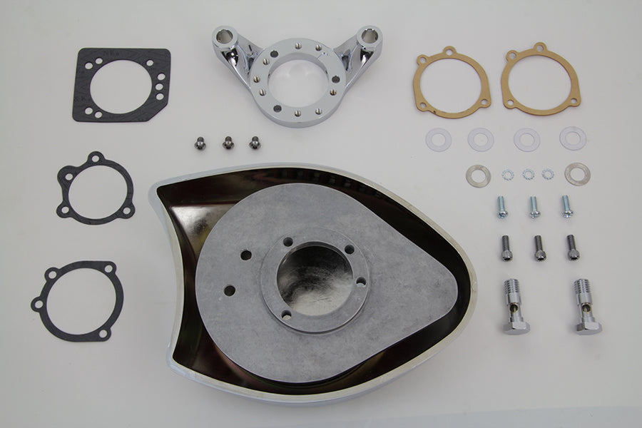 Chrome Wyatt Gatling Air Cleaner Assembly 1991 / UP XL