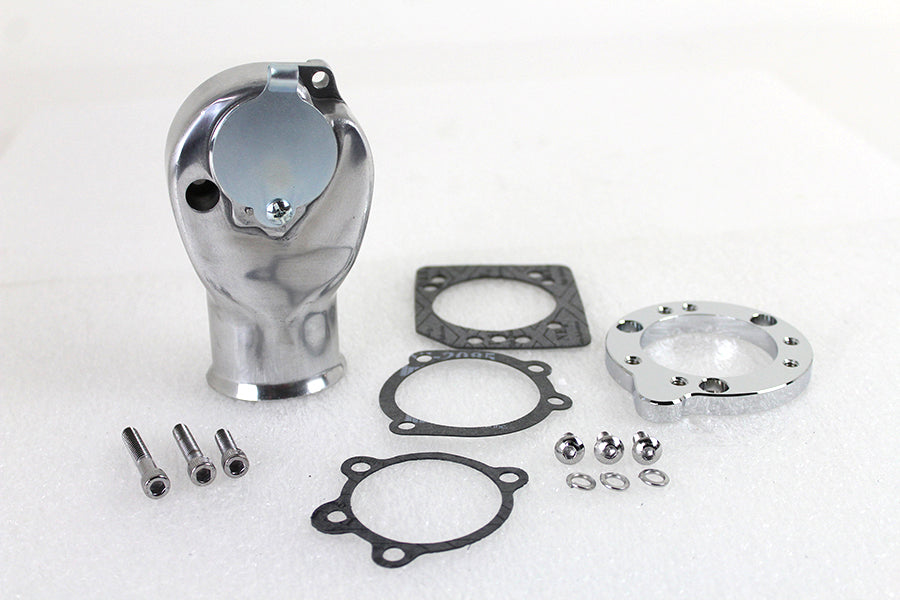 Tourist Trophy Breather Snoot Kit 1988 / 2006 XL 1993 / 2007 FLST 1993 / 2007 FXST 1993 / 2007 FLT