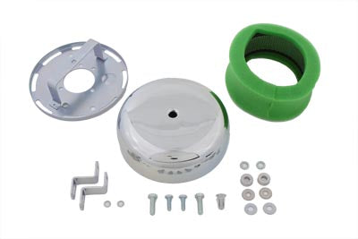 Round Air Cleaner Chrome 1990 / 1992 FXST 1990 / 1992 FLST 1990 / 1992 FLT 1990 / 1992 FXR 1991 / 1992 FXD