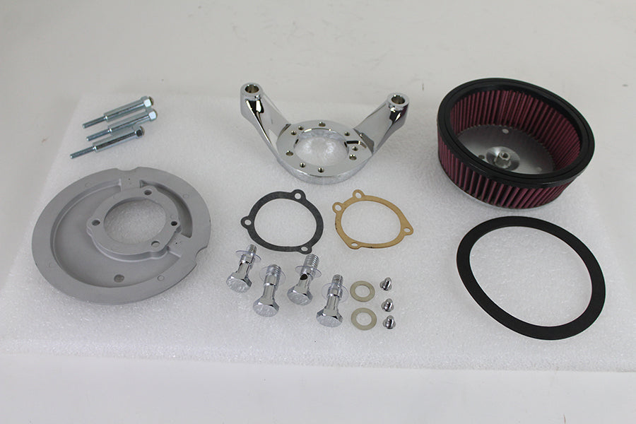 Velo High Flow Air Cleaner Assembly 1992 / 2005 FXST 1992 / 2005 FLST 1992 / 2005 FXD 1992 / 2005 FLT 1992 / 1994 FXR