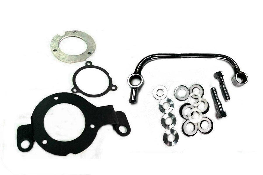 M8 EFI Air Cleaner Support Bracket Kit Black 2017 / UP FLT 2018 / UP FLST 2018 / UP FXST