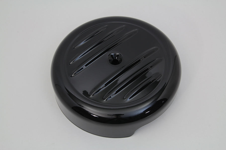 8 Black Stripe Air Cleaner Cover 0 /  Custom Application