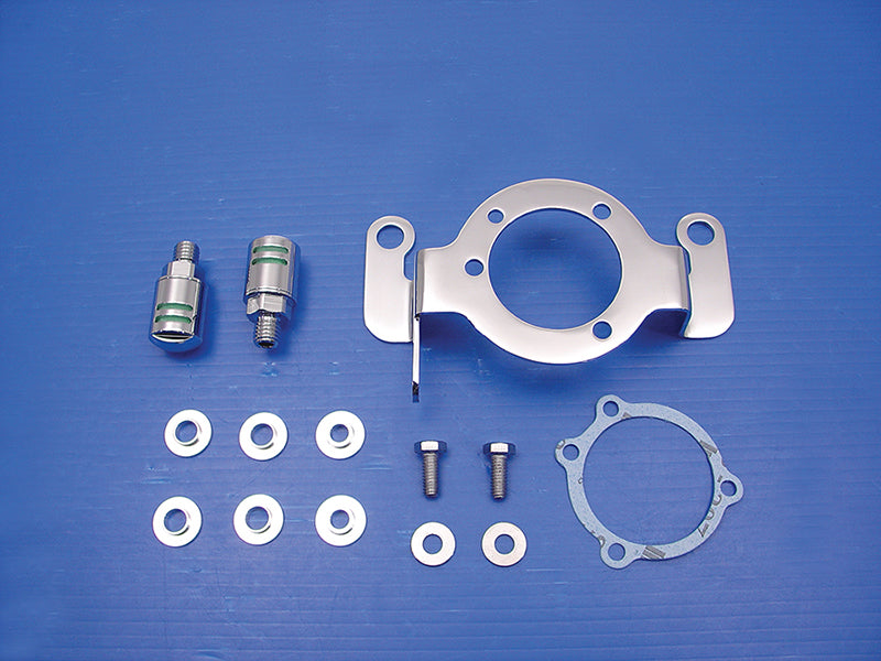 Carburetor Support Bracket Chrome 0 /  Custom application