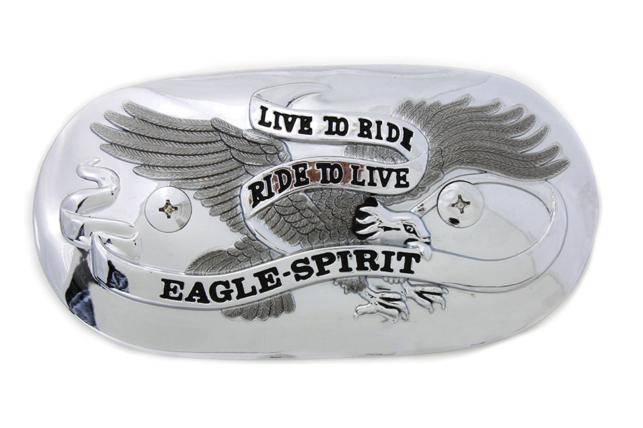 Eagle Spirit Oval Chrome Air Cleaner Insert 1966 / 2003 XL 1971 / 1984 FX 1967 / 1984 XL 1966 / 1984 FL