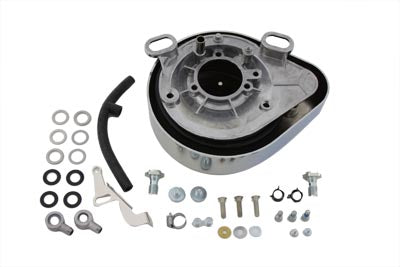 S&S Air Cleaner Assembly Chrome 1993 / 1999 FXST 1991 / 2003 XL 1993 / 1999 FLST 1993 / 1999 FLT 1993 / 1999 FXD