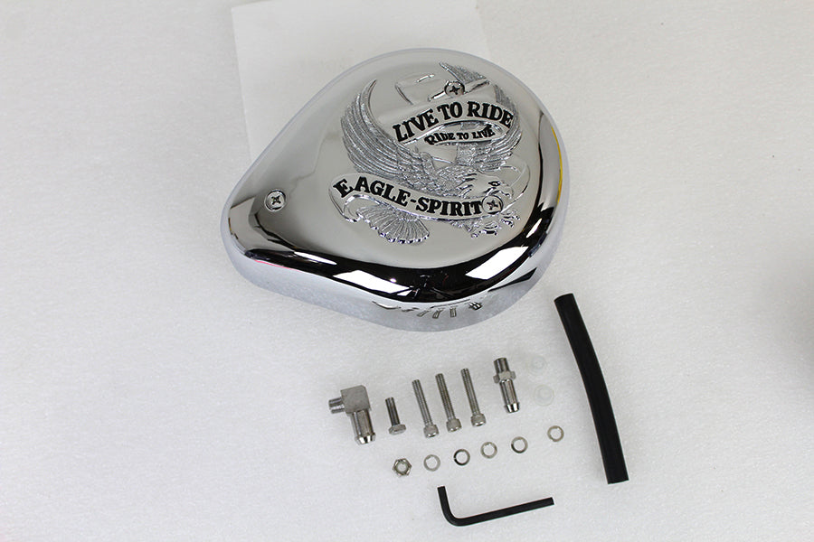 Live to Ride Tear Drop Air Cleaner 1990 / 2017 FXST 1990 / 2017 FLST 1990 / 2007 FLT 1989 / 1994 FXR 1991 / 2017 FXD 1988 / UP XL