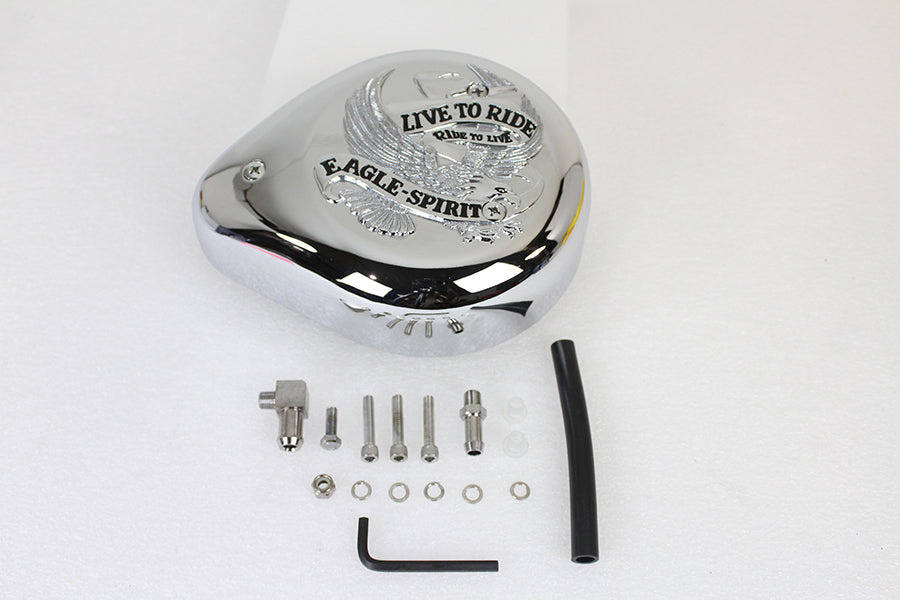 Live to Ride Tear Drop Air Cleaner 1990 / 2017 FXST 1990 / 2017 FLST 1990 / 2007 FLT 1989 / 1994 FXR 1991 / 2017 FXD 1988 / UP XL