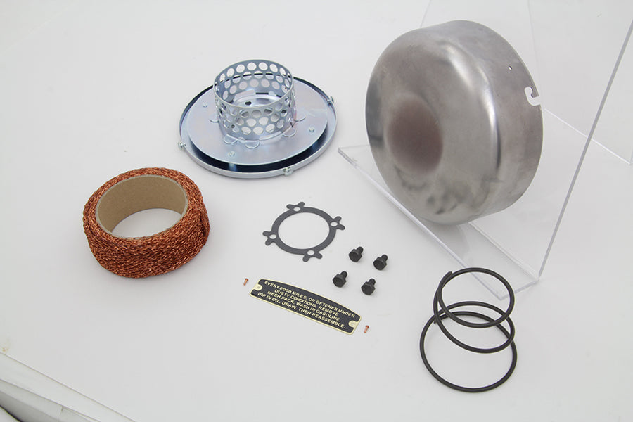 Smooth Raw J-Slot Air Cleaner 1941 / 1948 UL 1941 / 1952 WL