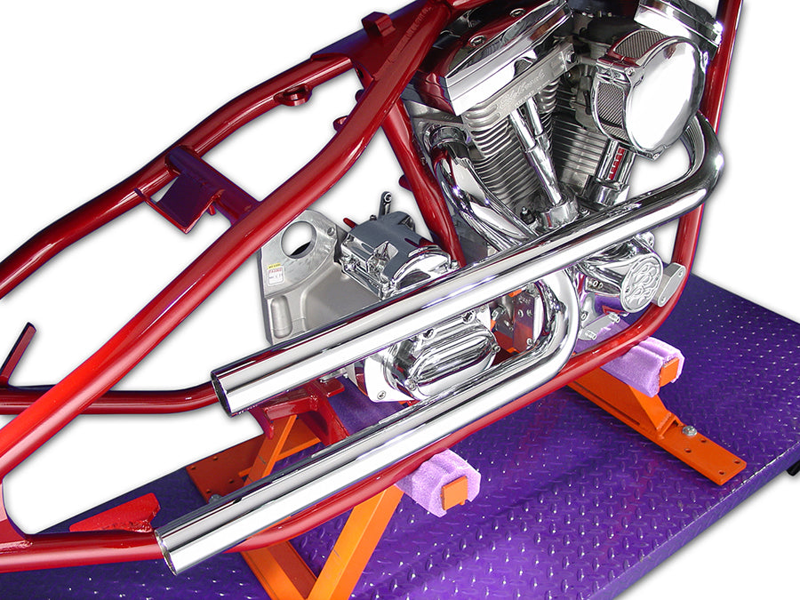 Wyatt Gatling Air Cleaner Smooth Chrome 1990 / 2015 FXST 1990 / 2015 FLST 1990 / 2007 FLT 1990 / 1994 FXR 1991 / 2017 FXD 1988 / 2006 XL