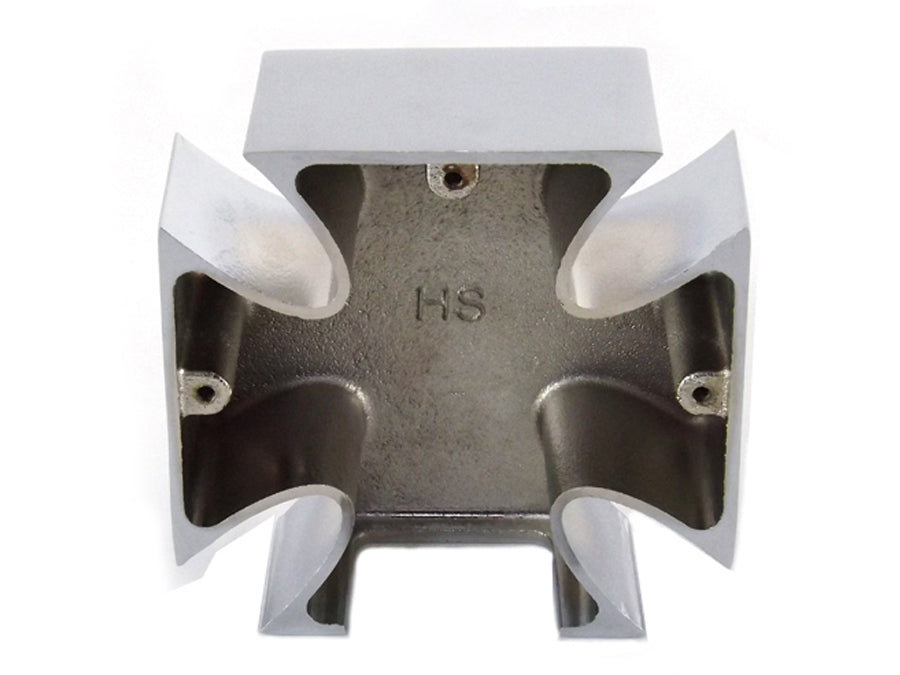 Chrome Maltese Cross Air Cleaner Cover 0 /  Custom application