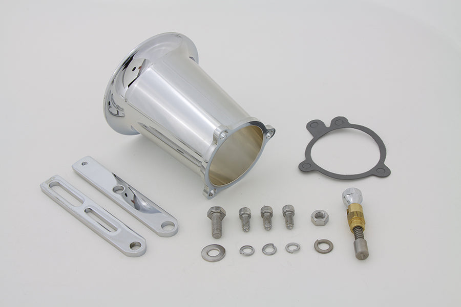 Super Velocity Stack Kit Chrome 0 /  Custom application for S&S E and G carburetor