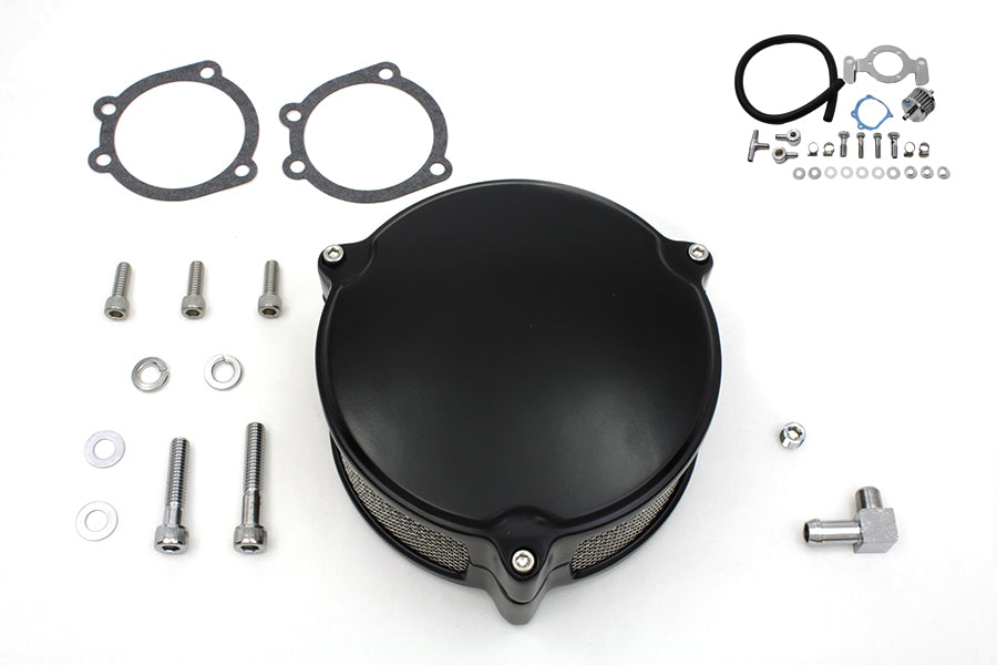 New Era Air Cleaner Kit Black 1993 / 1999 FXST 1993 / 1999 FLST 1993 / 1999 FLT 1993 / 1999 FXD 1993 / 1994 FXR