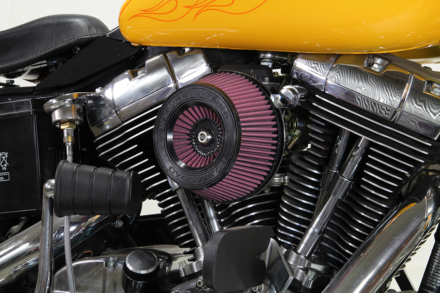 Wyatt Gatling Inverted Air Filter Kit 0 /  Replacement for V-Twin #34-1365 Wyatt Gatling Air Cleaner Assembly0 /  Replacement for V-Twin #34-1255 Cycovator Hi-Flow Air Cleaner Kit