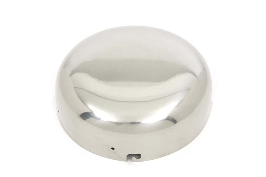 Polished Stainless Steel J-Slot Air Cleaner Cover 1941 / 1965 FL 1941 / 1952 WL