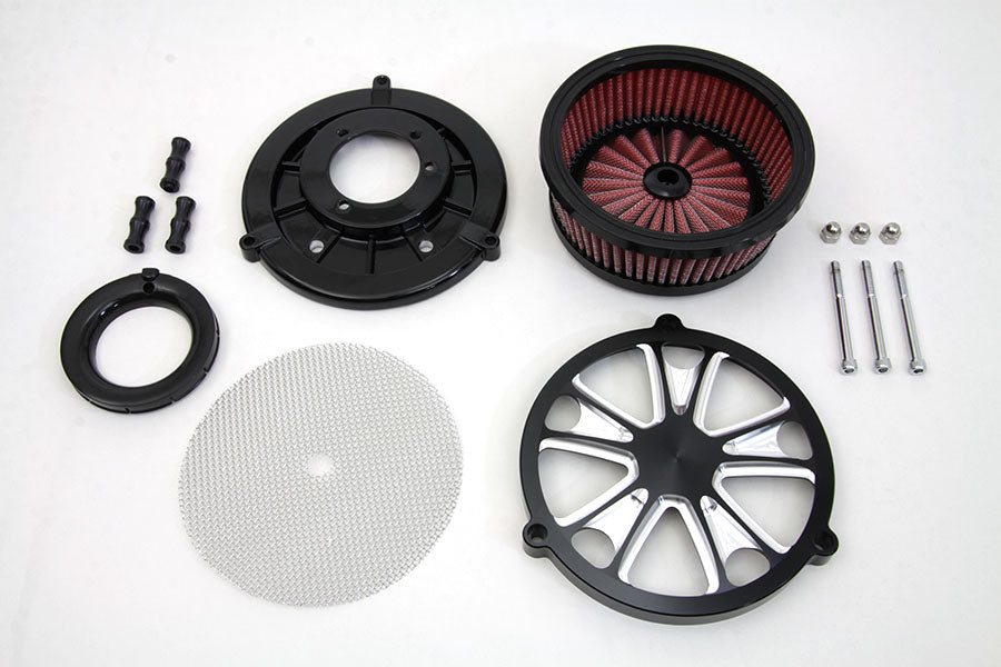 Wyatt Gatling EFI Air Cleaner Assembly Black 2008 / 2013 FLT