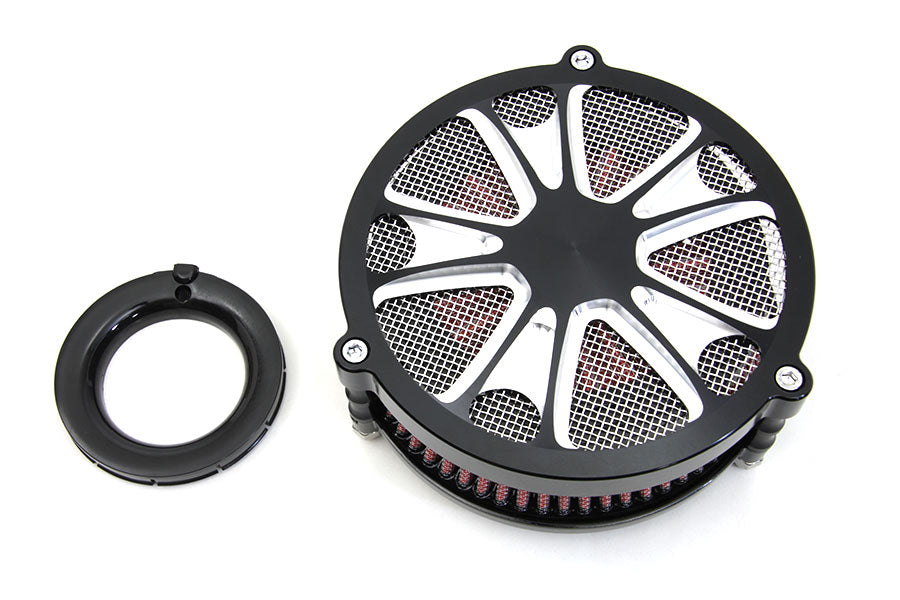 Wyatt Gatling EFI Air Cleaner Assembly Black 2008 / 2013 FLT