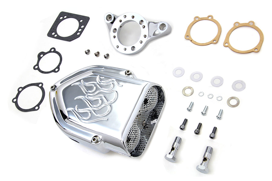 Chrome Wyatt Gatling Air Cleaner Assembly 1991 / UP XL