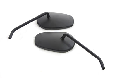 Sidewinder Mirror Set with Round Stems Black 0 /  All models for left and right side application