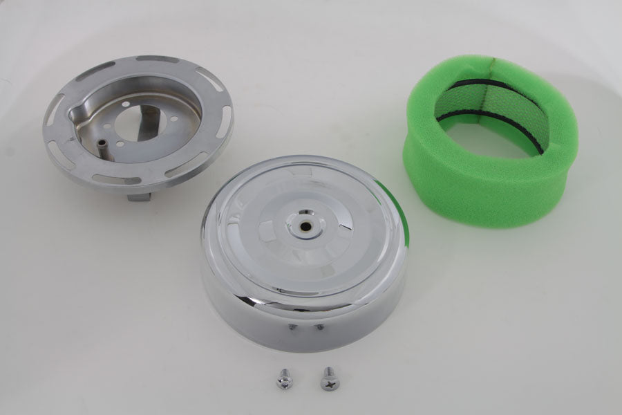7 Round Air Cleaner Chrome 1971 / 1986 XL 1971 / 1984 FX 1985 / 1992 FX 1971 / 1984 FL 1985 / 1992 FL