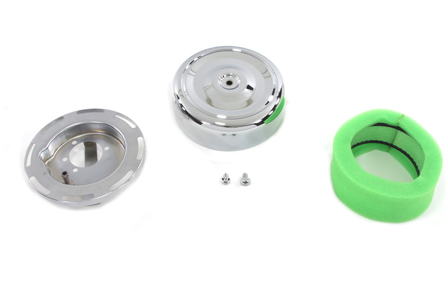 7 Round Air Cleaner Chrome 1971 / 1986 XL 1971 / 1984 FX 1985 / 1992 FX 1971 / 1984 FL 1985 / 1992 FL