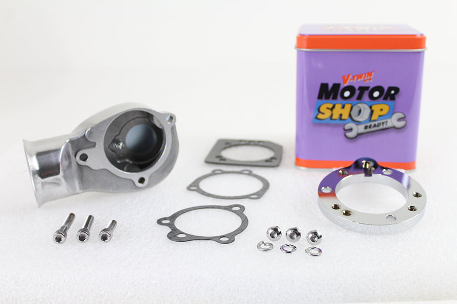TT CV Carburetor Air Snoot Kit Polished 1988 / 2006 XL 1993 / 2006 FX