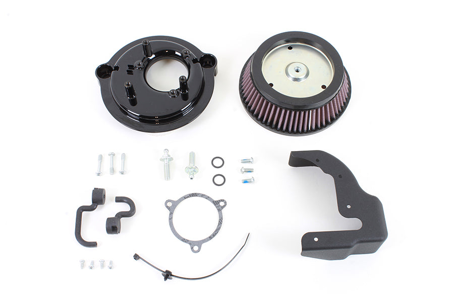 Performance Round High Flow Air Cleaner Kit 2017 / UP FLHR 2017 / UP FLHT 2017 / UP FLHX 2017 / UP FLTR 2018 / UP FXFB 2018 / UP FXBB 2018 / UP FXLR 2018 / UP FXFBS 2018 / UP FXBR
