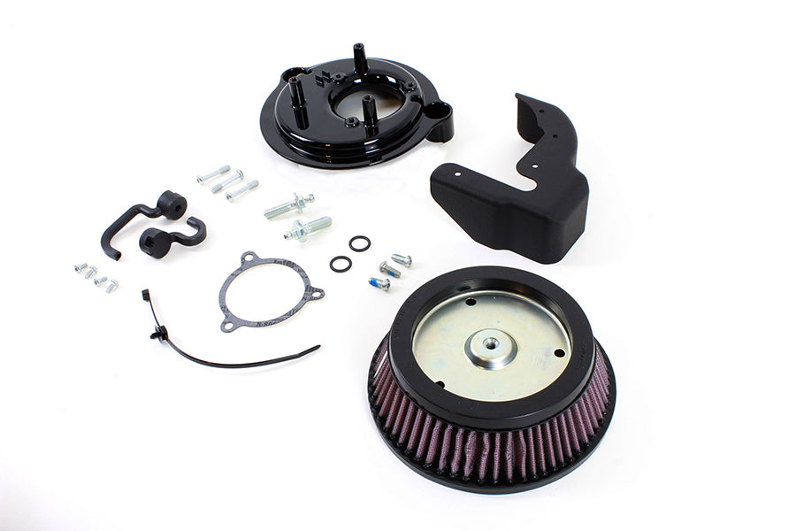 Performance Round High Flow Air Cleaner Kit 2017 / UP FLHR 2017 / UP FLHT 2017 / UP FLHX 2017 / UP FLTR 2018 / UP FXFB 2018 / UP FXBB 2018 / UP FXLR 2018 / UP FXFBS 2018 / UP FXBR