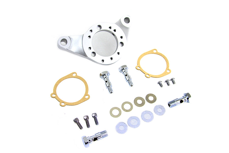 Air Cleaner Bracket Kit Shot Peen 1986 / 1999 FXST 1984 / 1999 FLST 1999 / 2006 FL