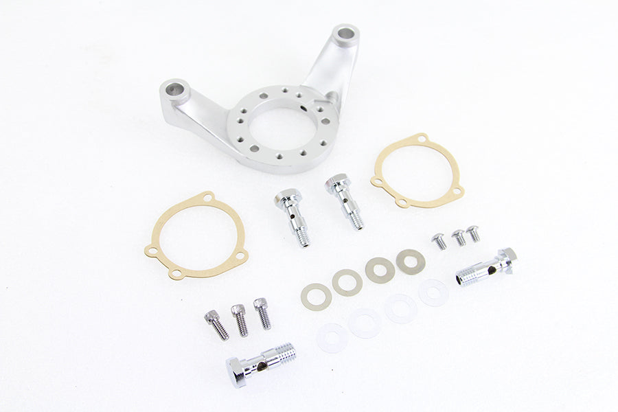 Air Cleaner Bracket Kit Shot Peen 1986 / 1999 FXST 1984 / 1999 FLST 1999 / 2006 FL