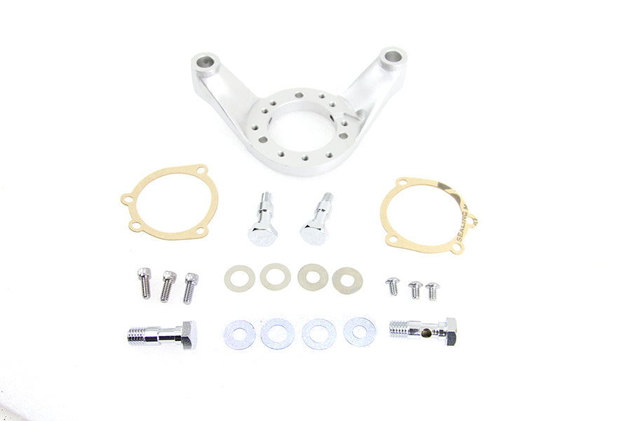 Air Cleaner Bracket Kit Shot Peen 1986 / 1999 FXST 1984 / 1999 FLST 1999 / 2006 FL