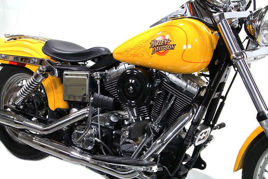 Black Wyatt Gatling Air Cleaner Assembly 1993 / 2007 FXST 1993 / 2007 FXD