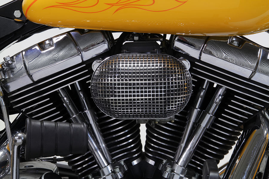 Chrome Wyatt Gatling Air Cleaner Assembly 1993 / 2007 FXST 1993 / 2007 FXD