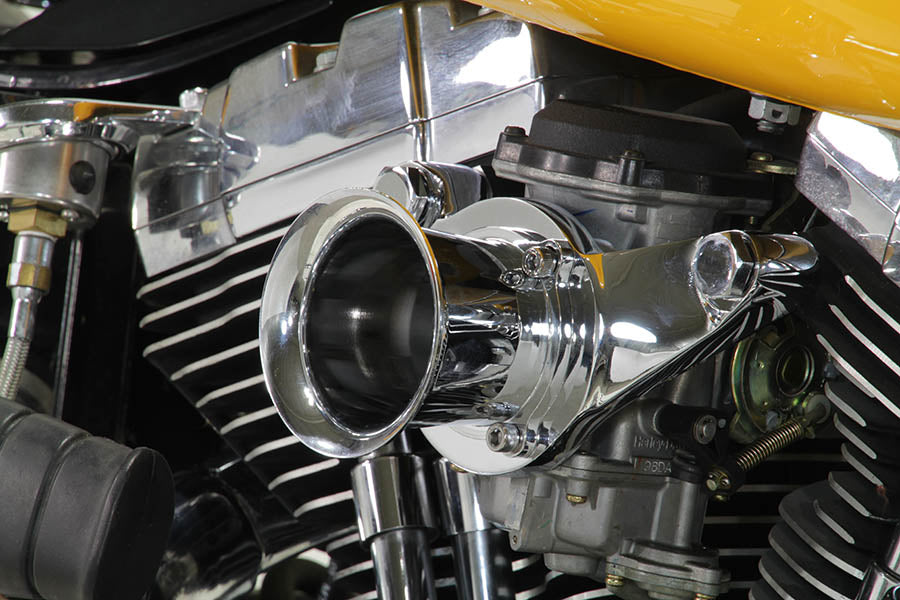 Chrome Wyatt Gatling Velocity Stack Assembly 1993 / 2007 FXST 1993 / 2007 FXD