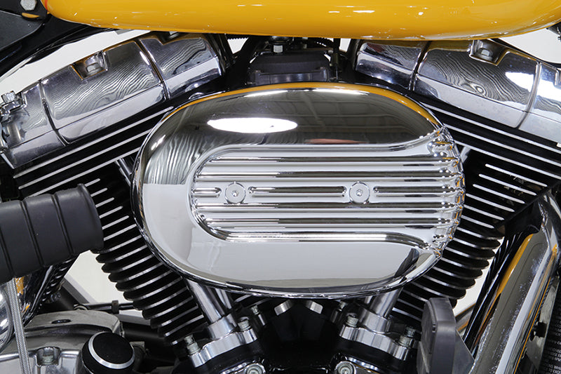 Chrome Wyatt Gatling Air Cleaner Assembly 1993 / 2007 FXST 1993 / 2007 FXD