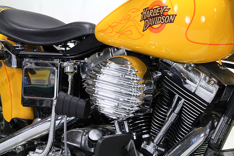 Chrome Wyatt Gatling Air Cleaner Assembly 1993 / 2007 FXST 1993 / 2007 FXD