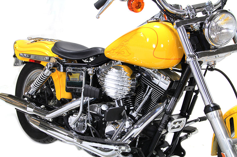 Chrome Wyatt Gatling Air Cleaner Assembly 1993 / 2007 FXST 1993 / 2007 FXD