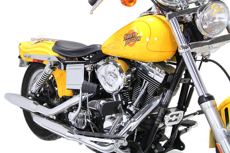 Chrome Wyatt Gatling Air Cleaner Assembly 1993 / 2007 FXST 1993 / 2007 FXD