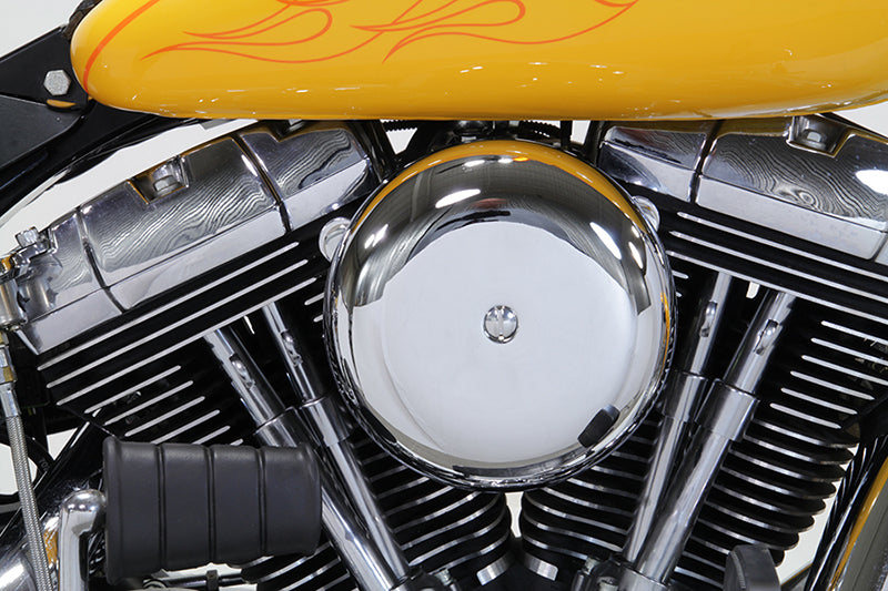 Chrome Wyatt Gatling Air Cleaner Assembly 1993 / 2007 FXST 1993 / 2007 FXD