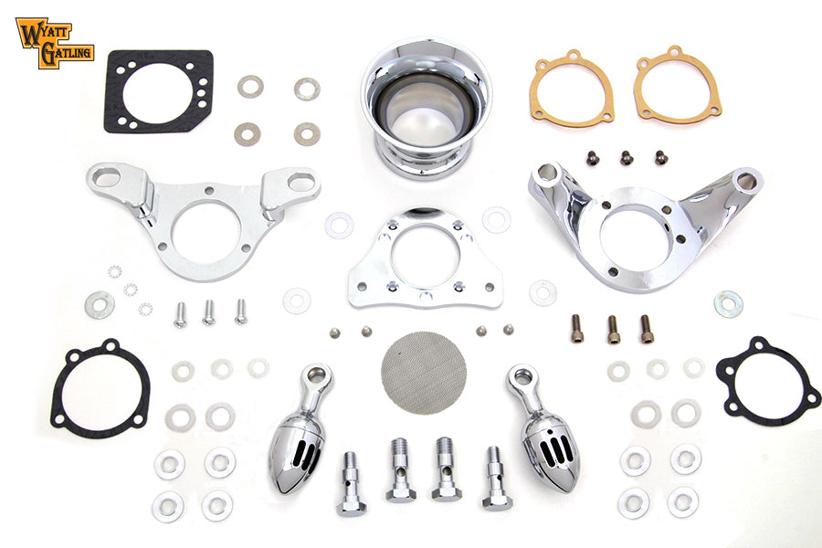 Chrome Wyatt Gatling Velocity Stack Assembly 1993 / 2007 FXST 1993 / 2007 FXD